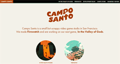 Desktop Screenshot of camposanto.com